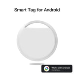 White Android Tracker - Bluetooth 5.4 Luggage and Pet Tracker