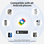 Yellow Android Tracker - Bluetooth 5.4 Pet and Luggage Device