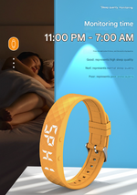 Black Digital Fitness Tracker Watch with Pedometer & Sleep Monitor