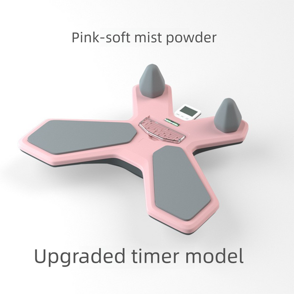 Pink Balance Board with Timer for Core Training and Fitness