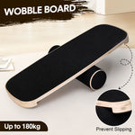 Wooden Balance Board for Core Stability Training - Max Load 200kg