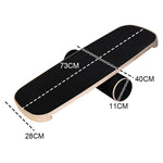 Wooden Balance Board for Core Stability Training - Max Load 200kg
