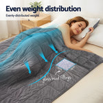 Giselle Bedding Weighted Blanket 4.5KG Fleece Sherpa