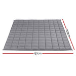 Giselle 9KG Weighted Blanket Sherpa Fleece for Adults and Kids
