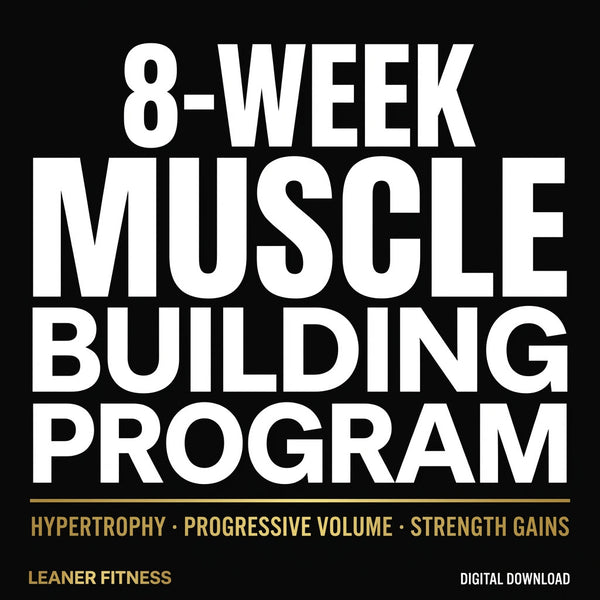 8-Week Muscle Building Program for Hypertrophy Training
