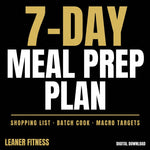 7-Day Meal Prep Plan for Fitness | Instant PDF Download