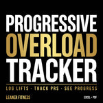 Progressive Overload Tracker Excel Spreadsheet for Strength Training